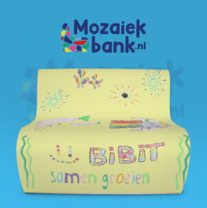 Pre-animatie mozaiekbank Bibit