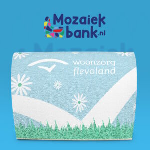 Mozaiekbank Woonzorg Flevoland
